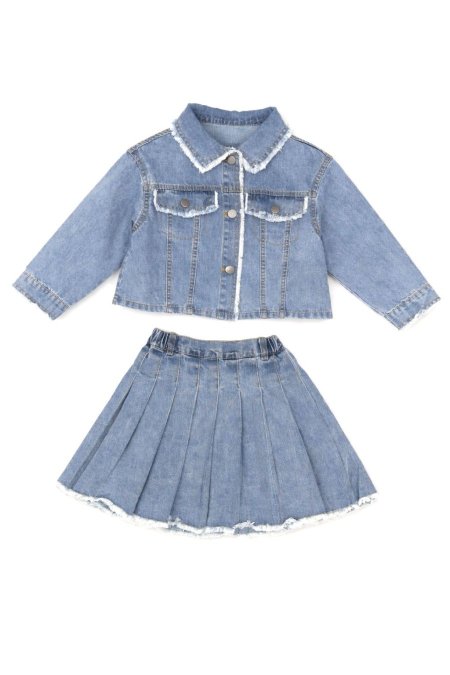 طقم جينز - بناتي