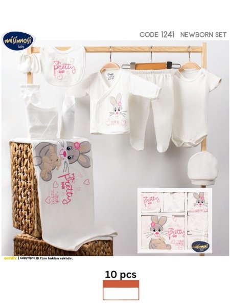 طقم newborn عشر قطع