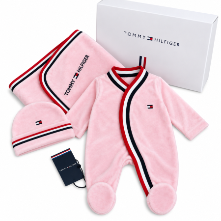 طقم Newborn Tommy مخمل